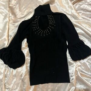 Knit stylish turtleneck